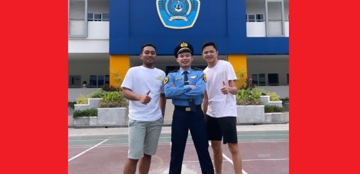 Rinov Rivaldy Jadi Mahasiswa Baru Akademi Maritim Nasional Aman Jaya